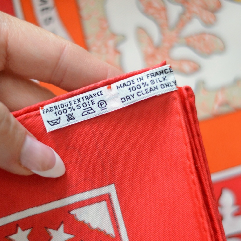 Hermes Early America silk 90cm scarf - Picture 8 of 16